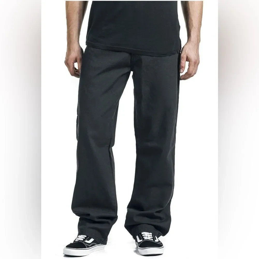 Dickies Men's Relaxed Fit Straight-Leg Carpenter Jean Black NEW with tag - Picture 3 of 7